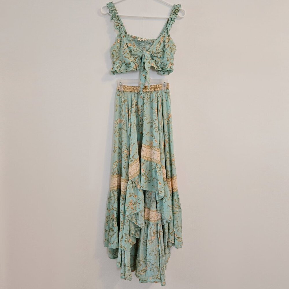 Spell and the Gypsy Maisie‎ Crop Top Turquoise XS-XXS - Picture 2 of 13